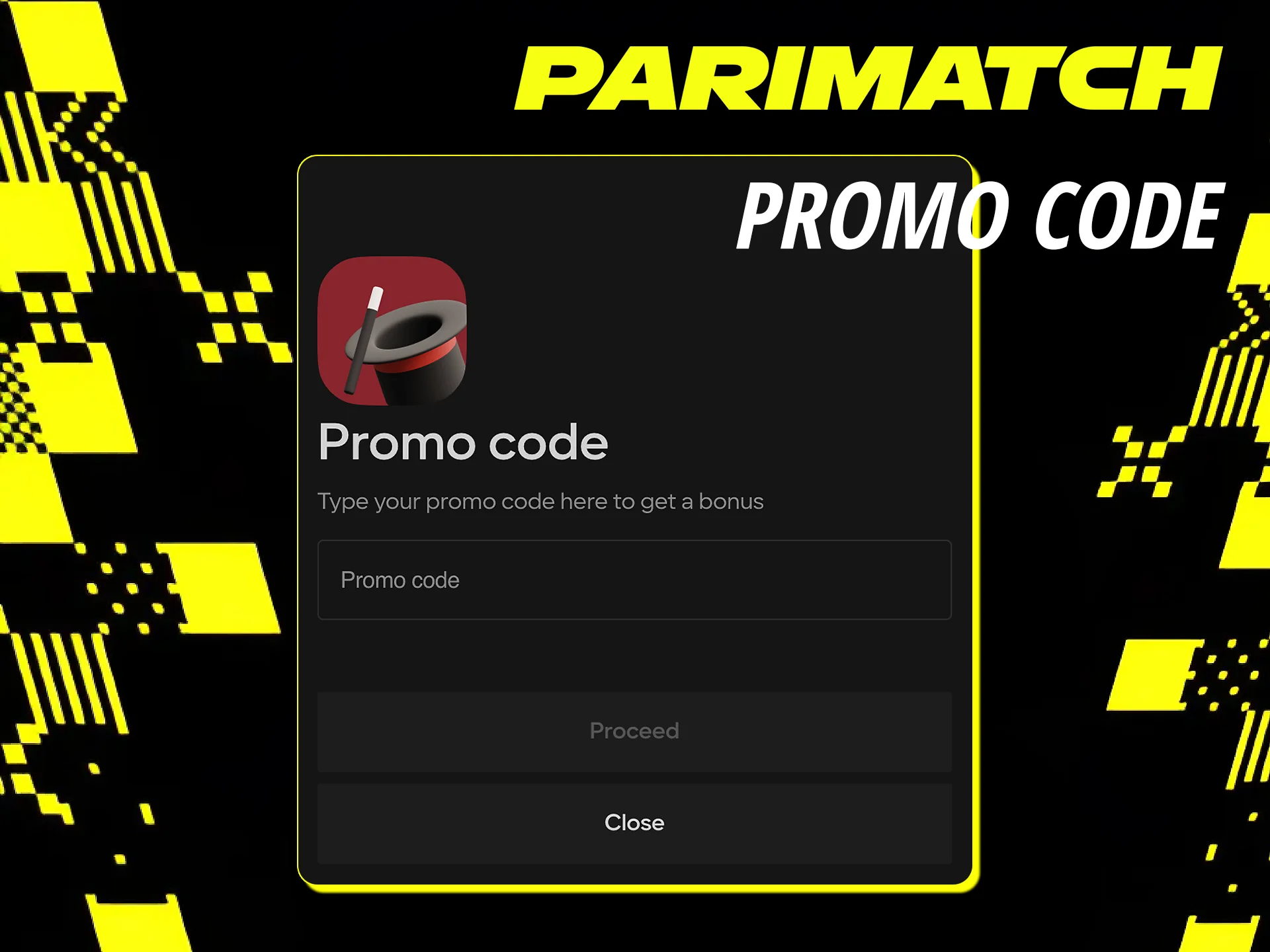 Use the Parimatch promo code for exclusive rewards and bonuses.